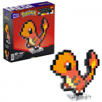 Konstruktor Mattel Mega Bloks Pokemon Charmander HTH76, 349 tk, oranž v.