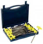 Telgivaiade komplekt Outwell Spike Peg Box, roheline v., 20.5 cm, 20 tk