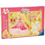 Pusle Ravensburger Barbie 13625, 36 cm x 49 cm, 100 tk, mitmev&auml;rviline