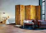 Vahesein Artgeist Bamboo Garden II Paravent696, mitmev&auml;rviline, 225 cm x 172 cm