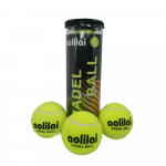 Padeli pallide komplekt Aolilai Alta Elasticidad, kollane, 3 tk