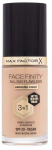 Vedel jumestuskreem Max Factor All Day Flawless 3 in 1 Facefinity, SPF 20, crystal beige v., w33, 30 ml