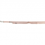 Reguleeritav rihm Trixie Premium, roosa, M-L
