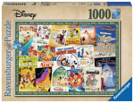 Pusle Ravensburger Disney Vintage Movie Poster, 50 cm x 70 cm, 1000 tk, mitmev&auml;rviline