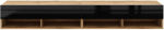 TV-laud Derby Double, l&auml;bipaistev v./pruun v./must v., 32.5 cm x 280 cm x 31 cm