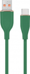 Juhe Gembird Premium silicon USB Type-A Male, USB Type-C Male, 1.5 m, roheline