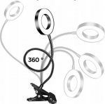 Laualambid Vegas Professional Live Stream, LED, 12W, valge v./must v.