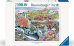 Pusle Ravensburger Thalassic Tale, 75 cm x 98 cm, 200 tk, mitmev&auml;rviline