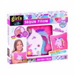 &Otilde;mblustarvikud, &uuml;kssarvik Girls Creator Sequin Pillow ZA3213, roosa
