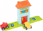 Autoparkla Fisher Price Roadway House & Gate 18243, mitmev&auml;rviline