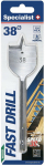 Sulgpuur puidule Specialist+ Fast Drill, puit, sulg-, hex, 38 mm x 15 cm