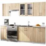 K&ouml;&ouml;gikomplekt Akord Lima, sonoma tamm v.