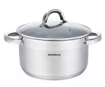 Kastrul Klausberg KB 7126, &Oslash;24 cm, 6 l, h&otilde;be v.