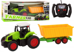Rc-traktor Lean Toys Farmer, 1:16, roheline/oranž