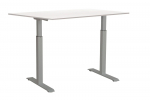 Kirjutuslaud reguleeritava k&otilde;rgusega Sun-Flex EasyDesk Adapt III, valge v.