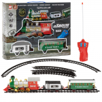 Elektriline vedur vagunitega Springos KG0052, must v./punane v./roheline v.