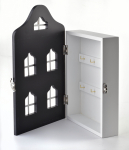 V&otilde;tmekapp Mondex Stacy, 17.5 x 5.5 x 29.5 cm, valge v./must v.