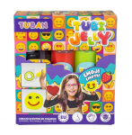 Geelkujukeste valmistamise komplekt Tuban Tubi Jelly Emoji, mitmev&auml;rviline