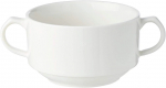 S&uuml;gav taldrik supi Wilmax Stella, &Oslash; 10.5 cm, valge v.