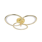 Valgusti lagi Light Prestige Azina, LED, 3000 - 6000 &deg;K, 3 x 9 W, kuldne v./valge v., 59 x 59 cm