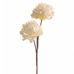 Kunstlill Flore 835, kreemjasvalge, 64 cm x 15 cm