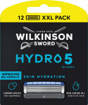 Asendusterad raseerijatele Wilkinson Sword Hydro 5, 12 tk