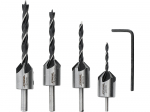Puidu puurikomplekt Sthor 22720, puit, hss, hex, 3 mm x 9.2 cm