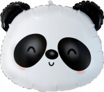 Fooliumist &otilde;hupall erikujuga GoDan Panda Head, valge v./must v.