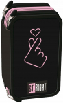 Pinal, koos tarvikutega St. Right K-Pop Lover, 19 cm x 13 cm, must v./roosa v.
