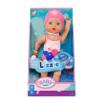 Beebinukk Zapf Creation Baby born Swimming Lizzie, 30 cm, mitmev&auml;rviline