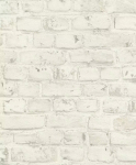 Tapeet Rasch stone look 504750, vin&uuml;&uuml;l, valge v.