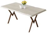 S&ouml;&ouml;gilaud Kalune Design Akort, pruun v./travertine v., 130 cm x 80 cm x 73 cm