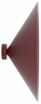 Valgusti seinale Emibig Mono K1L, E14, 1 x 10 W, valge v./punane v. / punane v., 50 x 50 cm