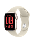 Nutikell Apple Watch SE 3 GPS 40mm MJKW4ET/A, starlight alumiiniumist korpus koos sand sportrihmaga - M/L
