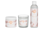 Kodul&otilde;hnastaja, komplekt Aura Cherry Blossom & Vanilla, 3 tk Valge v./Roosa v.