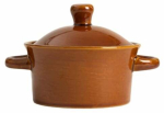K&uuml;psetusvorm kaanega Homla Mystic 787904, pruun v., 12 cm x 12 cm, 0.31 l
