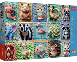 Pusle Trefl Crochet Animals, 68 cm x 48 cm, 1000 tk