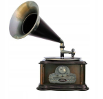 Plaadim&auml;ngija Soundmaster NR917, pruun v./must v./pronksiv&auml;rvi v., 5 W