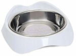 Kauss loomale Catit Pixi, 0.200 l, 16 x 16 x 5,7 cm, valge v./h&otilde;be v.
