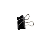 Paberiklamber Centrum 80135, 3.2 cm, 12 tk, must v.
