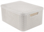 Kaanega hoiukarp Curver, beež v., 39.3 x 29.3 x 18.7 cm