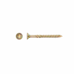 Puidukruvi, universaalsed Forte Tools, 5 x 50 mm, kollane, 8 tk
