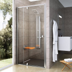 Du&scaron;&scaron;uksed Ravak Pivot PDOP2-100, 100 cm x 190 cm, satiin v./l&auml;bipaistev v./karastatud