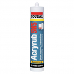 Hermeetik Soudal, 0.31 l, valge