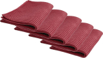 K&ouml;&ouml;gir&auml;tikute komplekt Bradley Waffle 129540, punane v., 60 cm x 40 cm, 5 tk