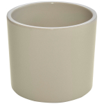 Lillepott Domoletti, keraamiline, pruun v./liivakarva pruun v.