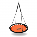 Pesakiiged Nils Camp Stork's Nest 383091, 100 cm, 180 cm, must v./oranž v.