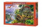 Pusle Castorland Dinosaurs Of The Valley 500 el. B-53643, 33 cm x 47 cm, 500 tk, mitmev&auml;rviline