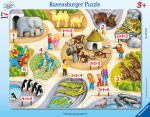 Pusle Ravensburger Reading 5 052332, 24.5 cm x 32.5 cm, 17 tk, mitmev&auml;rviline