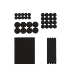 Kleepuvad m&ouml;&ouml;blivildid Haushalt, must, 38 tk